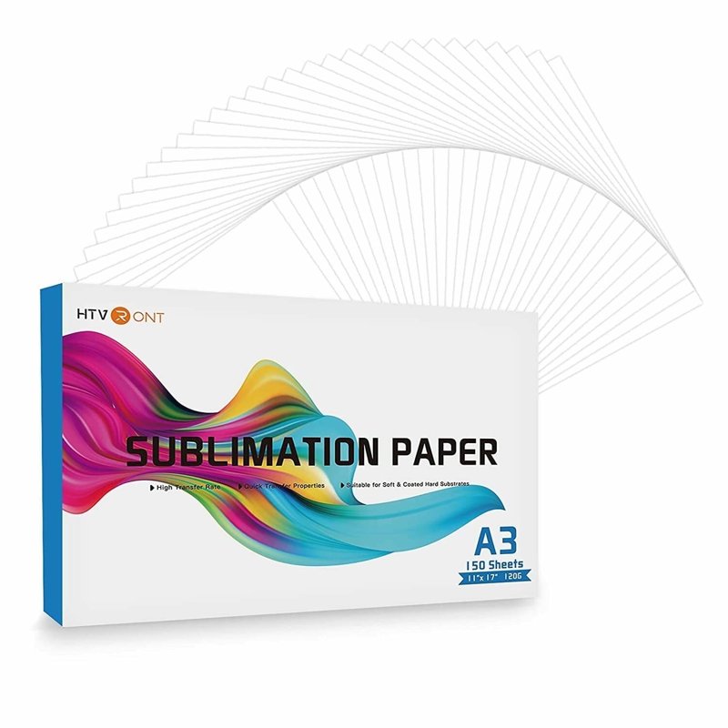 150 Sheets Sublimation Paper for Inkjet Printers 11x17 A3 & A4 Sizes