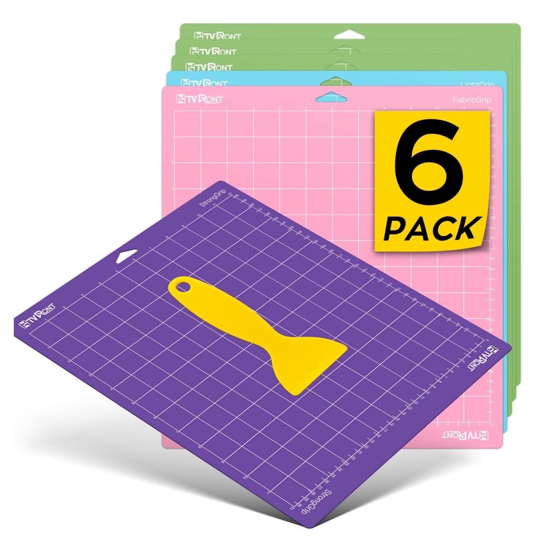 3 Pack 12x12 Cutting Mats for Crafting - Strong Grip & Durable Adhesive