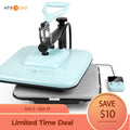 15x15 Inch Digital Heat Press Machine for Sublimation and Heat Transfer Projects