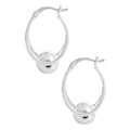 Sterling Silver Infinity CZ Pendant Necklace 18-Inch Chain for Women