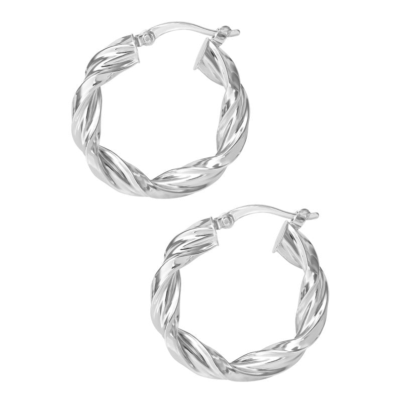 Sterling Silver Treble Clef Pendant Necklace with 18-Inch Chain - Music Jewelry