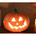 Halloween Pumpkin Lantern LED Light Up Decoration - Indoor/Outdoor, 24x20cm, 1pc - Variation B