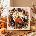 Halloween Ghost Pearl Art DIY Kit - Partial Drill Diamond Art Kit for Adults, Variation STYLE 3