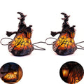 Halloween Witch Table Lamp Spooky Decorative Night Light 2 Pack
