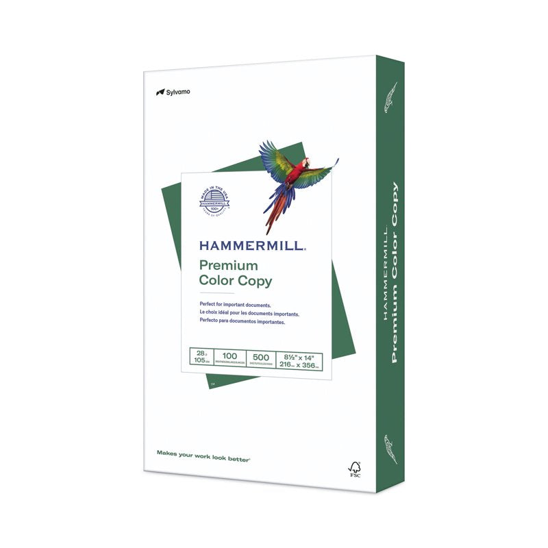 Hammermill Copy Paper 8.5x14 Photo White 28 lb 500 Sheets Ream
