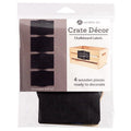 Wooden Chalkboard Labels for Crates - Rustic Home Decor 4 Pieces
