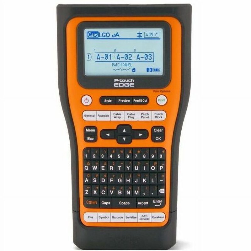 Brother Electronic Label Maker PT-E560BT with Bluetooth & Laminated Labels