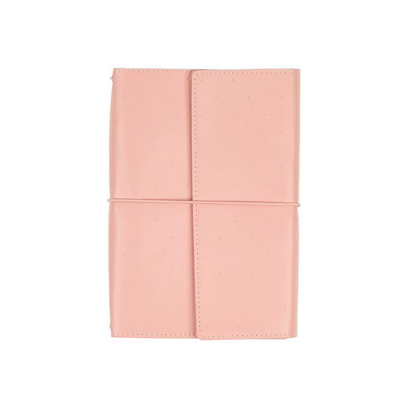 Vegan Leather Undated Planner Folio Bundle with Refillable Inserts & Accessories