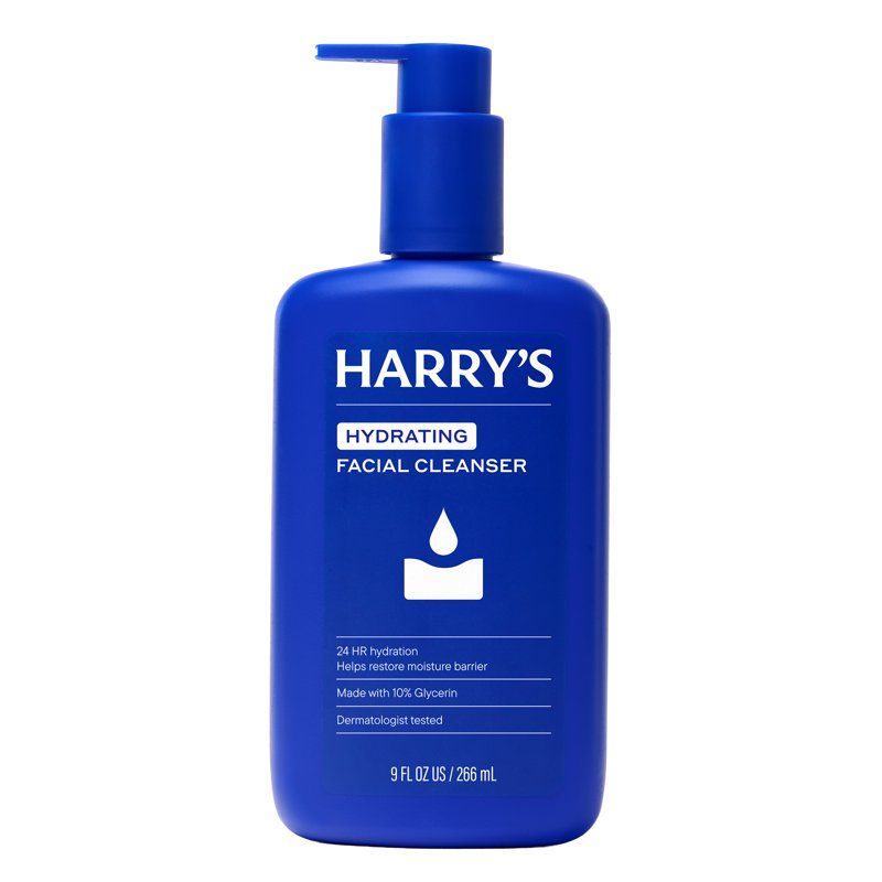 Men's Hydrating Facial Cleanser - Deep Cleansing & Moisturizing, 9 fl oz