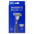 Men's Shaving Razor with 2 Blade Refills - Close, Comfortable Shave