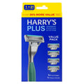 Men's Shaving Razor with 5 Blade Refills & Precision Trimmer