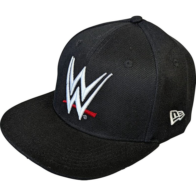 Unisex Embroidered WWE Baseball Cap - Adjustable Snapback Black
