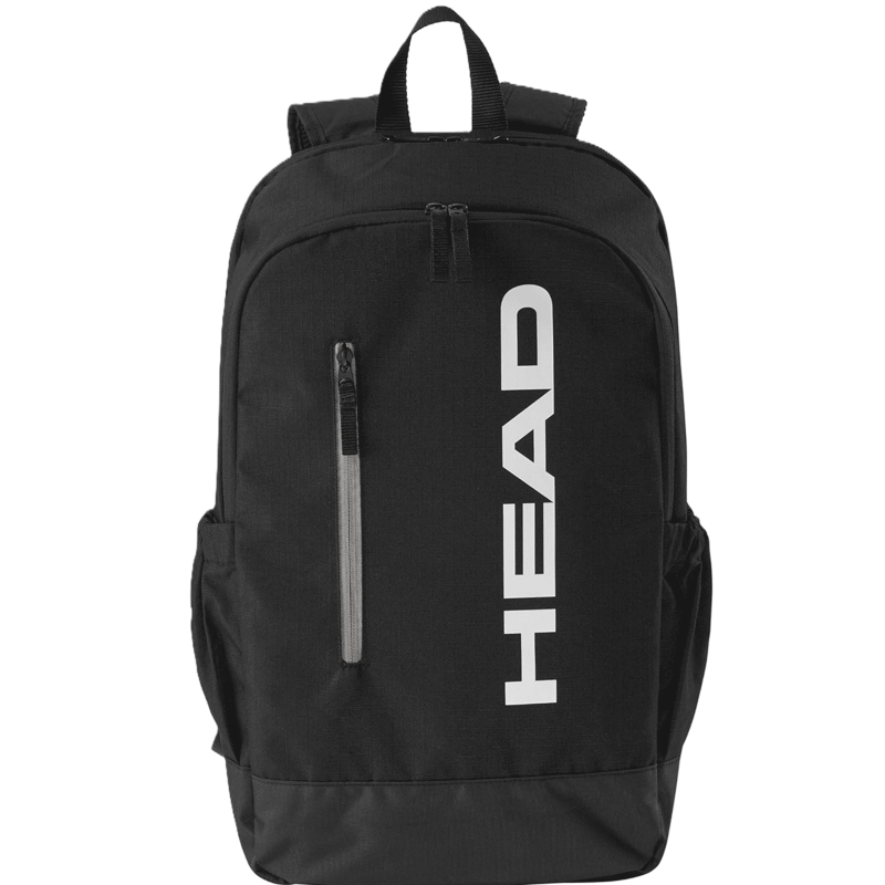 Tennis Backpack 17L with Racquet Compartment - Black Sports Bag