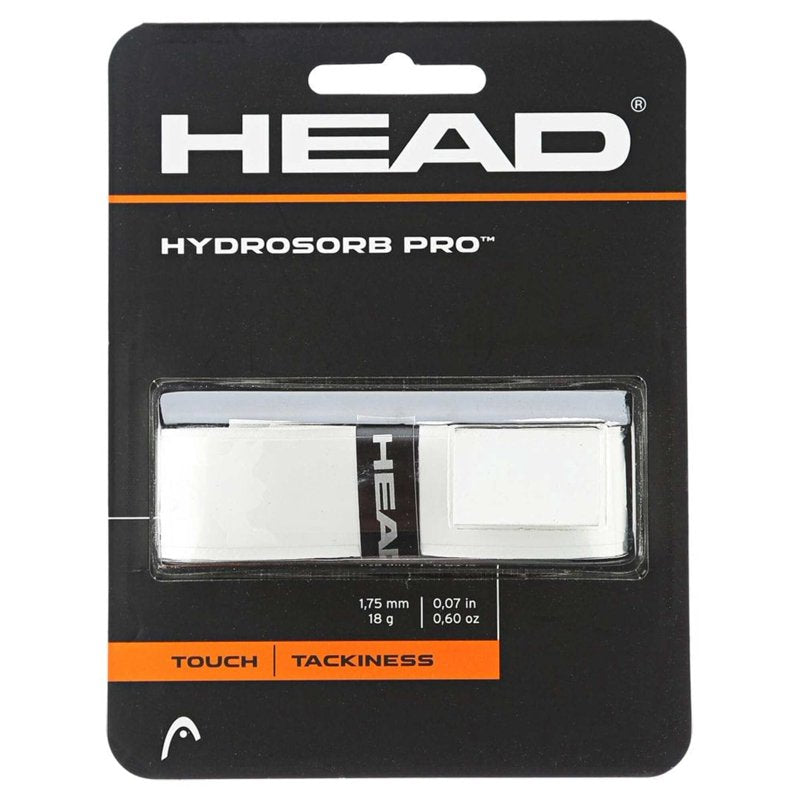 HEAD Hydrosorb Pro Tennis Replacement Grip - White & Yellow