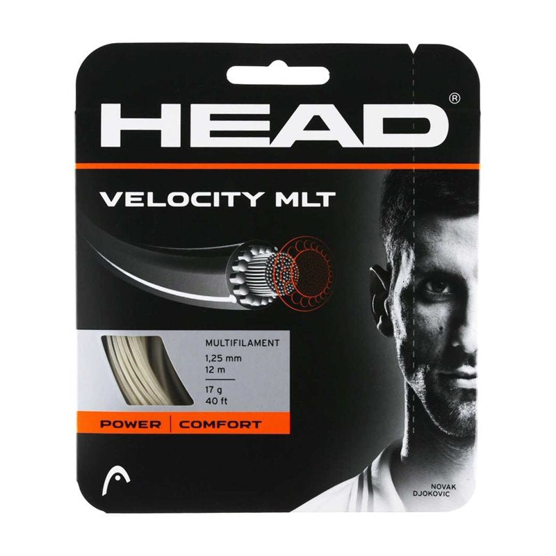 Tennis String Set with Power & Spin - Multifilament, 40ft, 17G