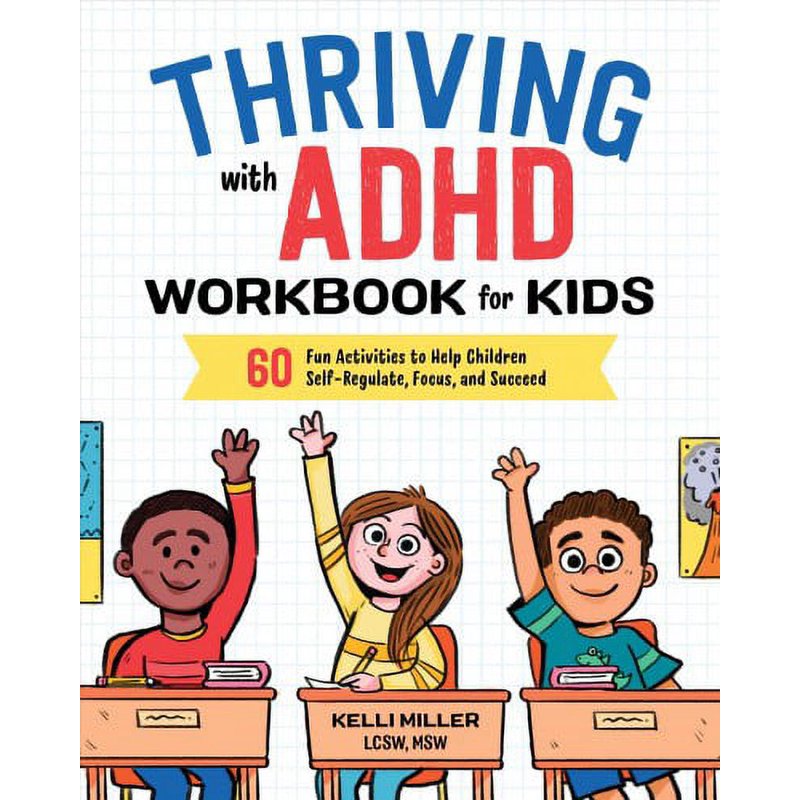 Kids ADHD Workbook for Self-Regulation and Focus - Fun Activities for Ages 7-12