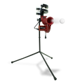Baseball Pitching Machine with Auto Feeder - 360-Degree Fastball & Curveball Training