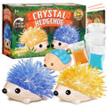 Crystal Hedgehog Growing Kit for Kids - STEM Science & Arts & Crafts Educational Toy, 2-Pack, Fast 24-Hour Crystals