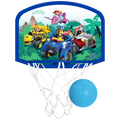 Indoor Kids Basketball Hoop Set - Paw Patrol Over-the-Door Mini Playset for Ages 3+