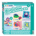 Kids Arts and Crafts Kit with 5 Projects - Creative DIY Set for Kids