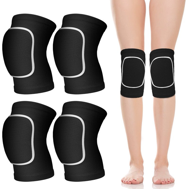 Breathable Stretch Knee Pads for Women - Support, Shock Absorption & Injury Prevention