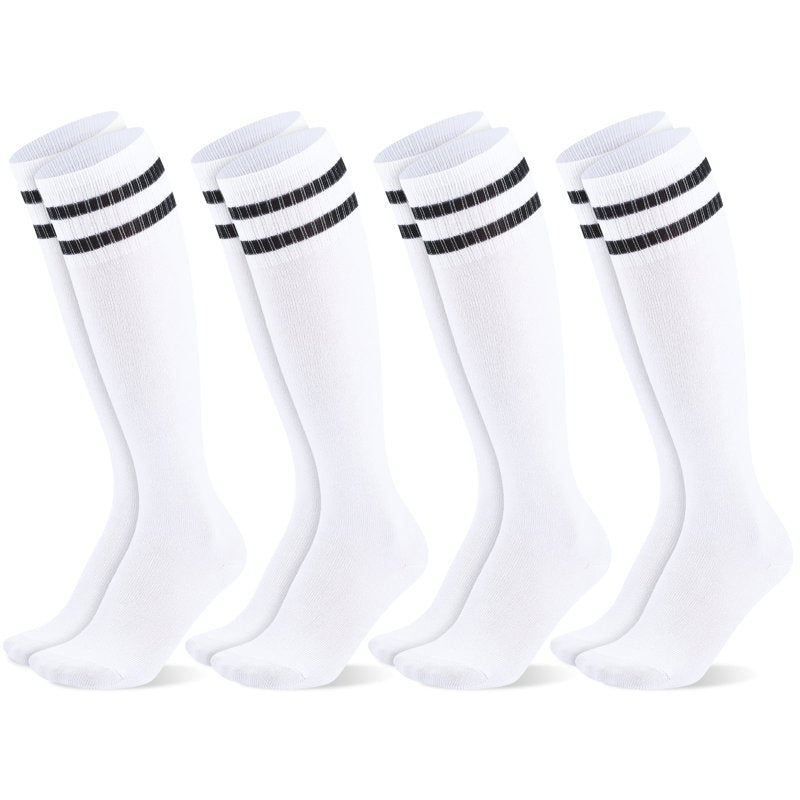 Kids Over Knee Soccer Socks - Breathable & Supportive Sports Socks for Children