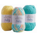 Baby Yarn Pack Worsted 8™ - 3-Color Acrylic Baby Blanket & Garment Yarn