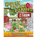 Farm Hidden Object Puzzles for Kids - 50 Seek-and-Find Coloring Activity Book