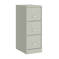 Locking Metal File Cabinet with 3 Drawers - Commercial Grade Vertical Storage