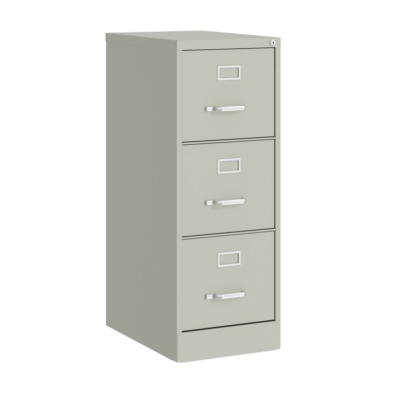 Locking Metal File Cabinet with 3 Drawers - Commercial Grade Vertical Storage