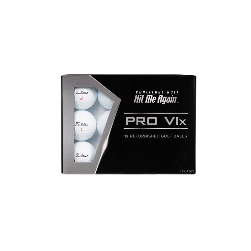 Used ProV1X Golf Balls 12 Pack - High-Performance Refinished Golf Balls