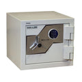 White Electronic Burglary Safe - Hollon FB-450E Security Safe