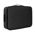 Fireproof Waterproof Document Storage Box with Lock, Collapsible Travel Organizer