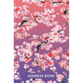 Pink Cherry Blossom Address Book for Women & Girls - 157 Pages, 6x9 Organizer