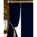 Blackout Pinch Pleat Curtains - Thermal Insulated Room Darkening Drapes