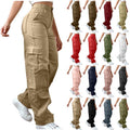 Women’s High Waist Cargo Pants with Pockets for Casual & Outdoor Wear