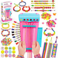 Kids Friendship Bracelet Maker Kit - DIY Jewelry Craft Set for Girls