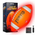 Glow in the Dark Football Size 6 LED Light Up Outdoor Sports Toy