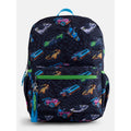 Kids' 17-Inch Race Team Print Laptop Backpack – Water-Resistant & Adjustable Straps