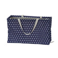 Water-Resistant Canvas Utility Tote with Handles - Large Storage Organizer