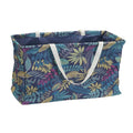 All-Purpose Utility Tote Bag with Tropical Floral Pattern — Versatile Storage Container