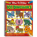 Kids Dinosaur Drawing Book - Easy Step-by-Step Art Activity for Children 5+