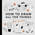 Kids Drawing Book with Cars, Unicorns, Dragons & Cupcakes - Creative Art for Ages 6-12