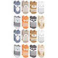 Cotton Rich Baby Socks Pack - Multicolor Boy Woodland 0-6 Months