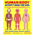 Kids Human Body Activity Book - Fun Anatomy & Science Activities for Ages 4-8