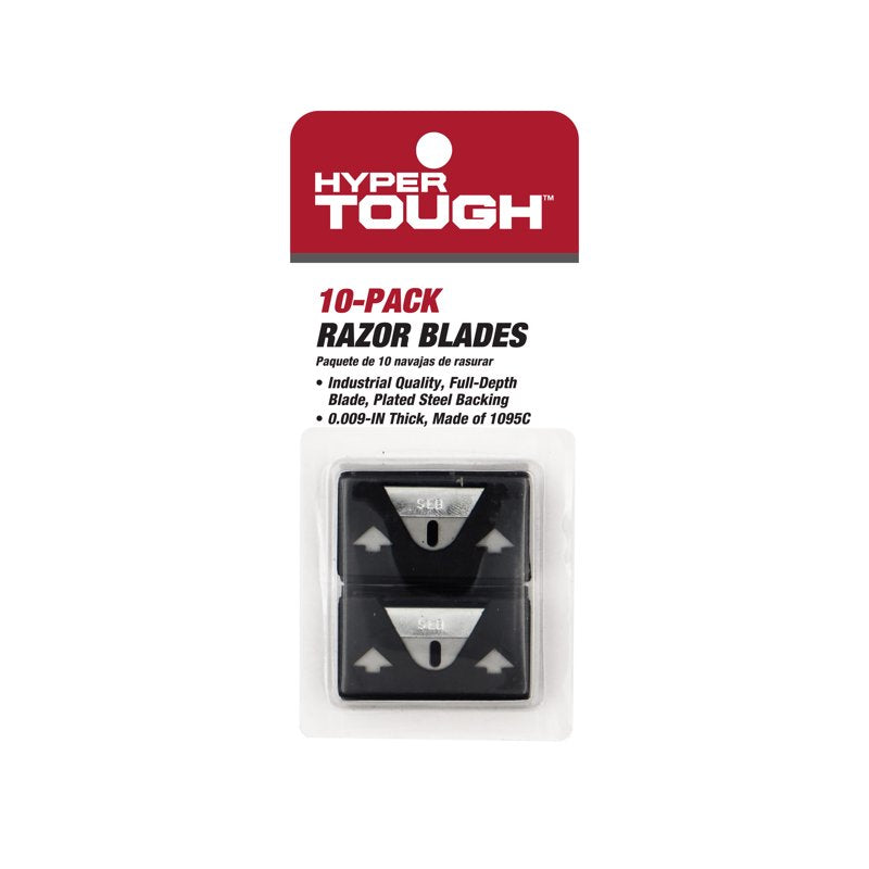 Single Edge Razor Blades - 10 Pack for Cutting & Scraping Tasks