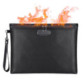 Fireproof Waterproof Document Bag with Lock Large A4 Safe Storage Pouch