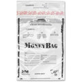 Disposable Deposit Bags - Tamper-Evident, 9x12 Clear Plastic, 100 Pack