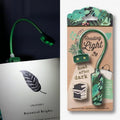 Book Lover's Reading Light Botanical Paperback Reading Lamp