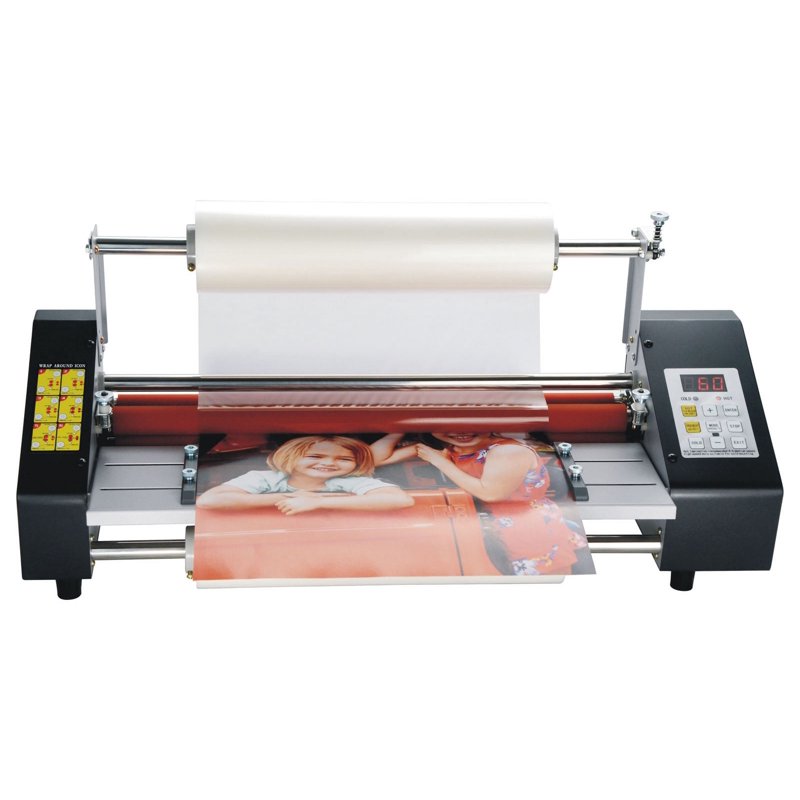 17.3 Inch Hot Cold Roll Laminating Machine Digital Display A2 110V